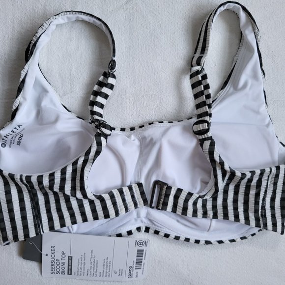 NWT Athleta Underwire Scoop Bikini Top, 32D/DD (34C, 32E) - Picture 5 of 7